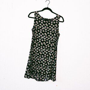 Cotton On Daisy Print Sleeveless Mini Dress